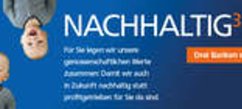 Titelbild NAchhaltig mit drei Kindern und Text