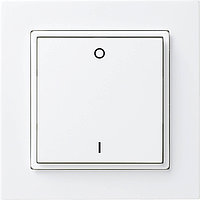55x55 wireless switch blinds Gira E2 pure white