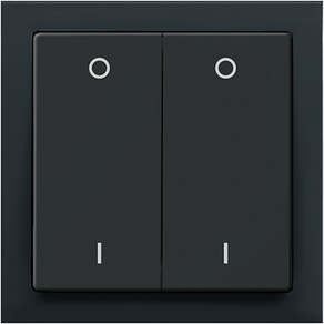 Schalter 4-Kanal Licht Busch Jäger anthrazit