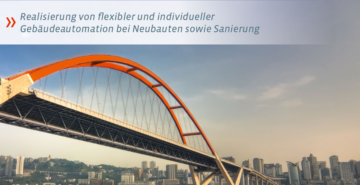 Titelbild EasySens Brücke mit Text